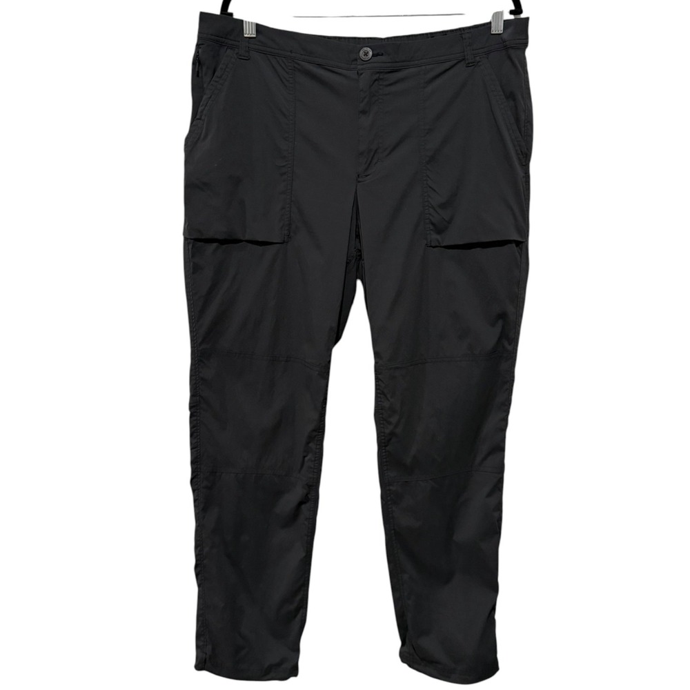 REI Co-op Womens Savanna Trails Pants Size 16 Black Hiking Gorpcore Nylon